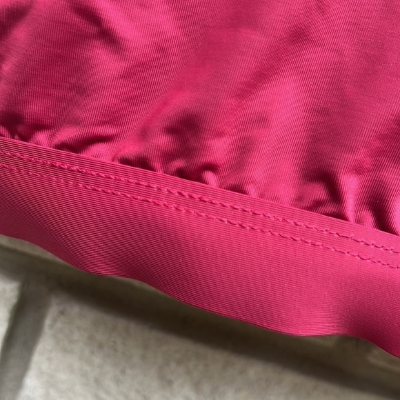 Dippin Daisy Festival Bikini Top Burgundy Sz L - Picture 3 of 6